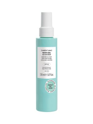 کرم ضد آفتاب بدن SPF50 کامفورت زون سری Water soul مدل Eco Sustainable مناسب انواع پوست حجم 150 میلی لیتر