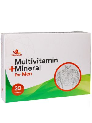 مولتی ویتامین مخصوص آقایان ویتامین لایف 30 عددی