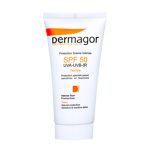 کرم ضد آفتاب فاقد چربی SPF50 رنگی درماگور حجم 50 میلی لیتر