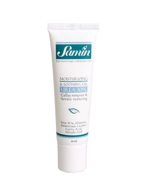 ژل لایه بردار و مرطوب کننده قوی اوره 30% ثمین با حجم 30 میلی لیتر