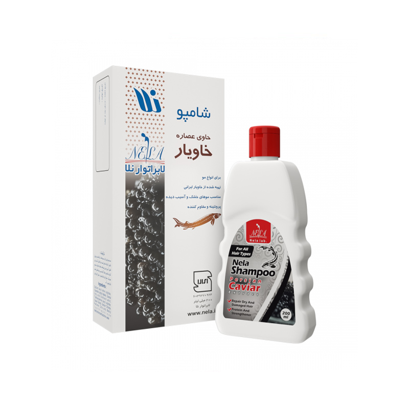 b8f8c338db94b6dbe27397ac00b07fa357afa9e7_1653464285.jpg شامپو حاوی عصاره خاویار نلا حجم 200 میلی لیتر - Image 1