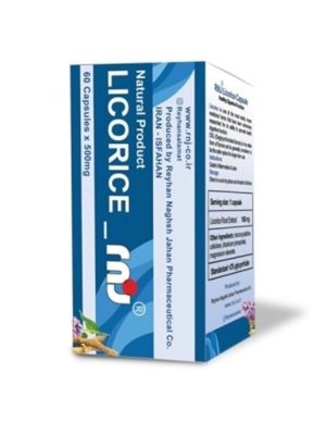 کپسول لیکوریس آر ان جی ریحان نقش جهان 60 عددی