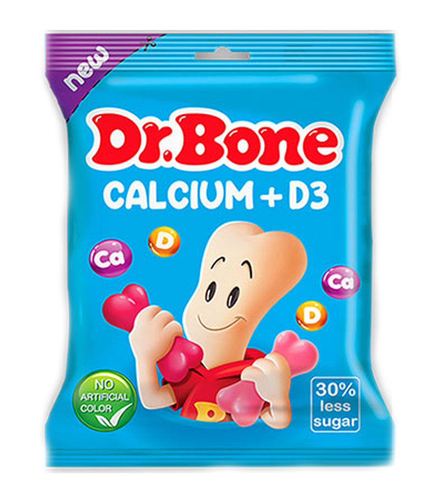 p-calsiom.jpg پاستیل غنی شده با کلسیم و د3 دکتر بن 50 گرمی - Image 1