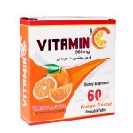 قرص جویدنی ویتامین ث دنیا دارو 500 میلی گرم 60 عددی