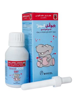شربت بایوکل کیدز جی اس تی بایوکل حجم 90 میلی لیتر