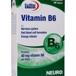 قرص ویتامین B6 یوروویتال 60 عددی