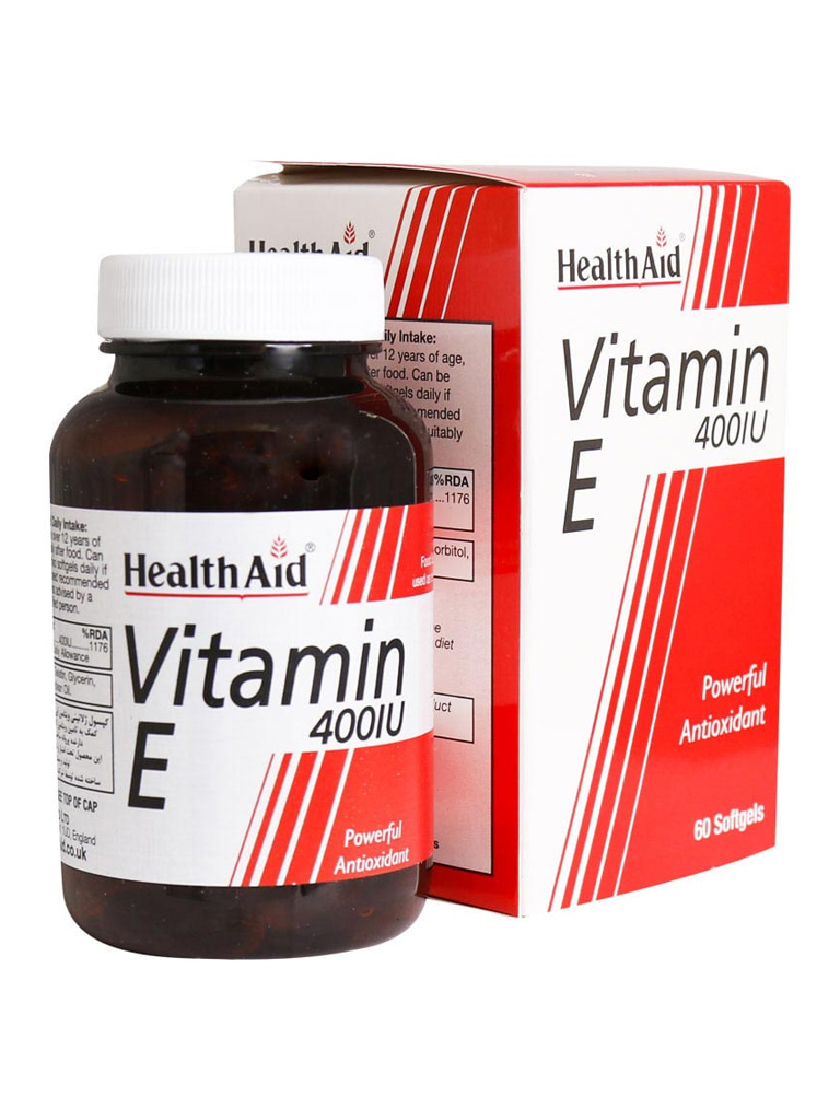 p_Health-Aid-Vitamin-E-400-IU-60.jpg سافت ژل ویتامین ای 400 هلث اید 60 عددی - Image 1