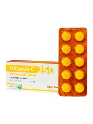 قرص جویدنی ویتامین ث 250 مهر دارو 30 عددی