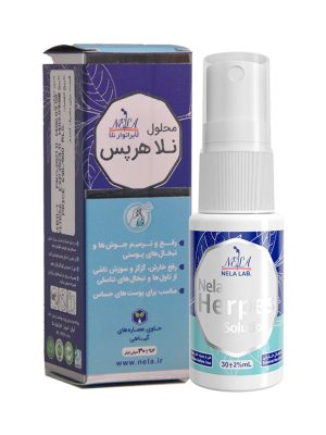 محلول نلا هرپس حجم 30 میلی لیتر