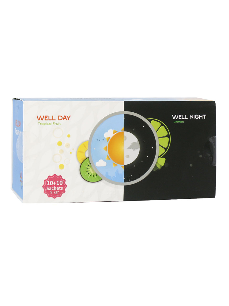 p_Well-Day-Well-Night.jpg ساشه ول دی ول نایت ویتامین لایف 20 عددی - Image 1