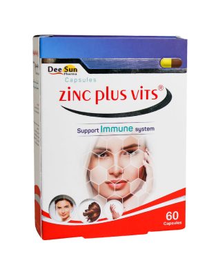 کپسول زینک پلاس ویتس دی سان فارما 60 عددی