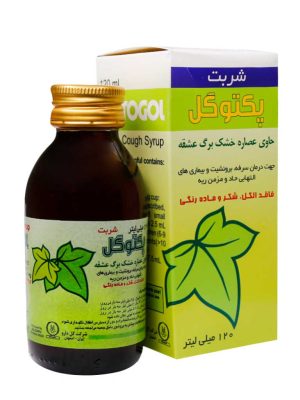 شربت پکتوگل گل دارو حجم 120 میلی لیتر