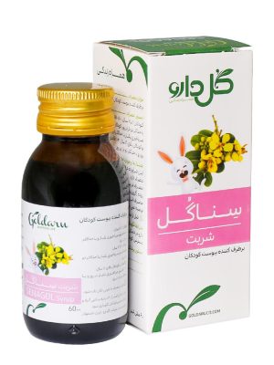 شربت سناگل گل دارو حجم 60 میلی لیتر