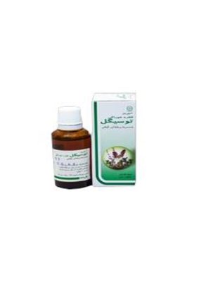 قطره توسیگل گل دارو حجم 30 میلی لیتر