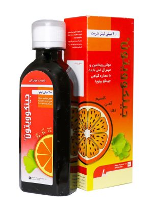 شربت مولتی ویتامین جینکوویتون رها حجم 200 میلی لیتر