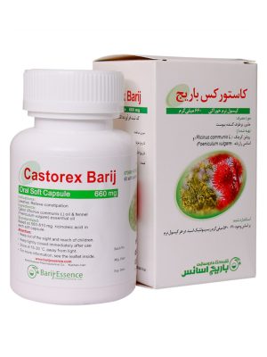 کپسول نرم کاستورکس باریج اسانس 60 عددی