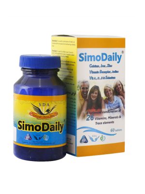قرص مولتی ویتامین روزانه سیمودیلی سیمرغ دارو عطار 60 عددی