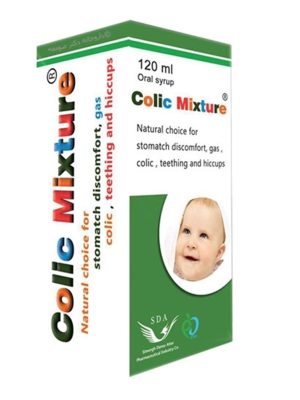 شربت کولیک میکسچر سیمرغ دارو عطار حجم 120 میلی لیتر