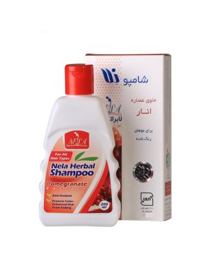 شامپو حاوی انار نلا حجم 200 میلی لیتر