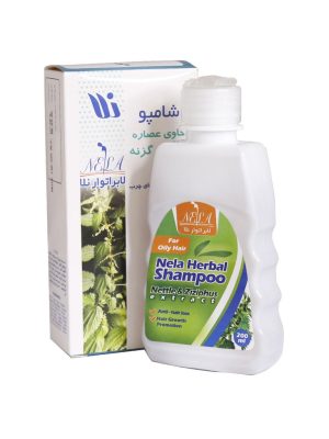 شامپو سدر و گزنه نلا حجم 200 میلی لیتر