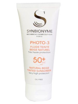 کرم ضد آفتاب رنگی فتو 3 +spf50 سین بیونیم با حجم 40 میلی لیتر