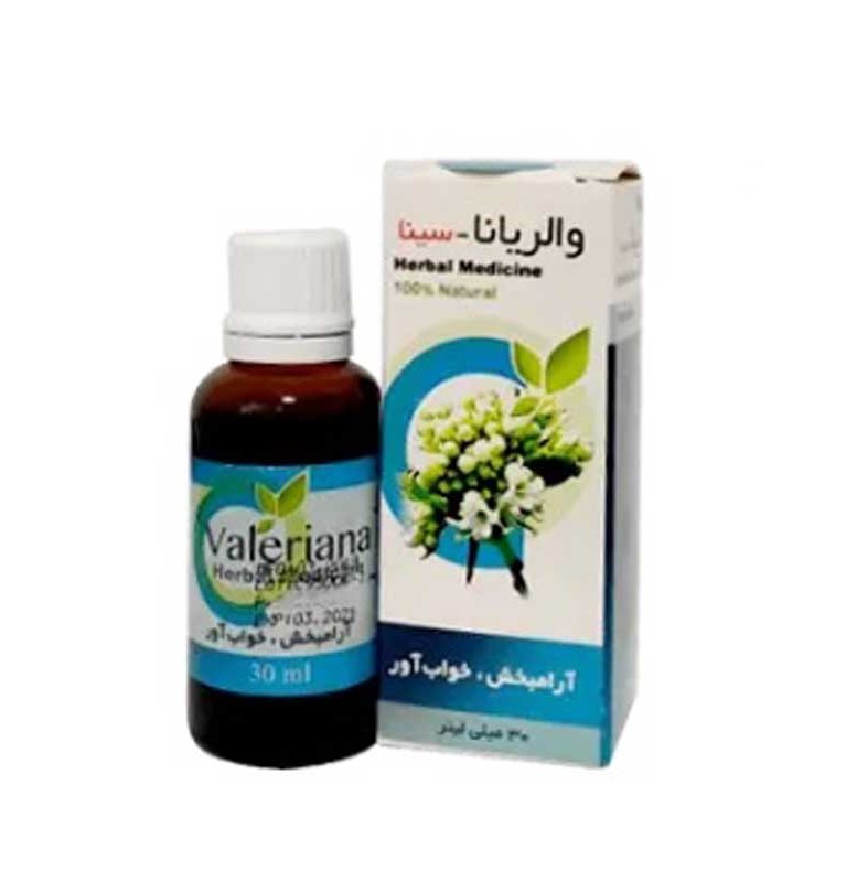 valeriana-sinafaravar.jpg قطره والریانا سینا فرآور حجم 30 میلی لیتر - Image 1