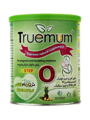 پودر ترومام تروویتال مناسب برای دوران بارداری و شیردهی طعم آناناس 400 گرم