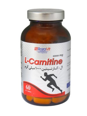 قرص ال کارنیتین رزاویت 1000 میلی گرم 60 عددی