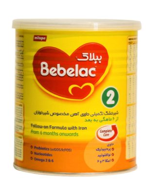 شیر خشک ببلاک 2 میلوپا از 6 تا 12 ماهگی 400 گرم