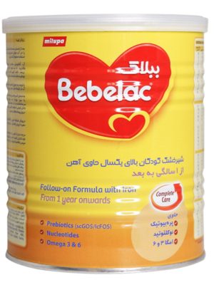 شیر خشک ببلاک 3 میلوپا مناسب از 1 سالگی به بعد 400 گرم