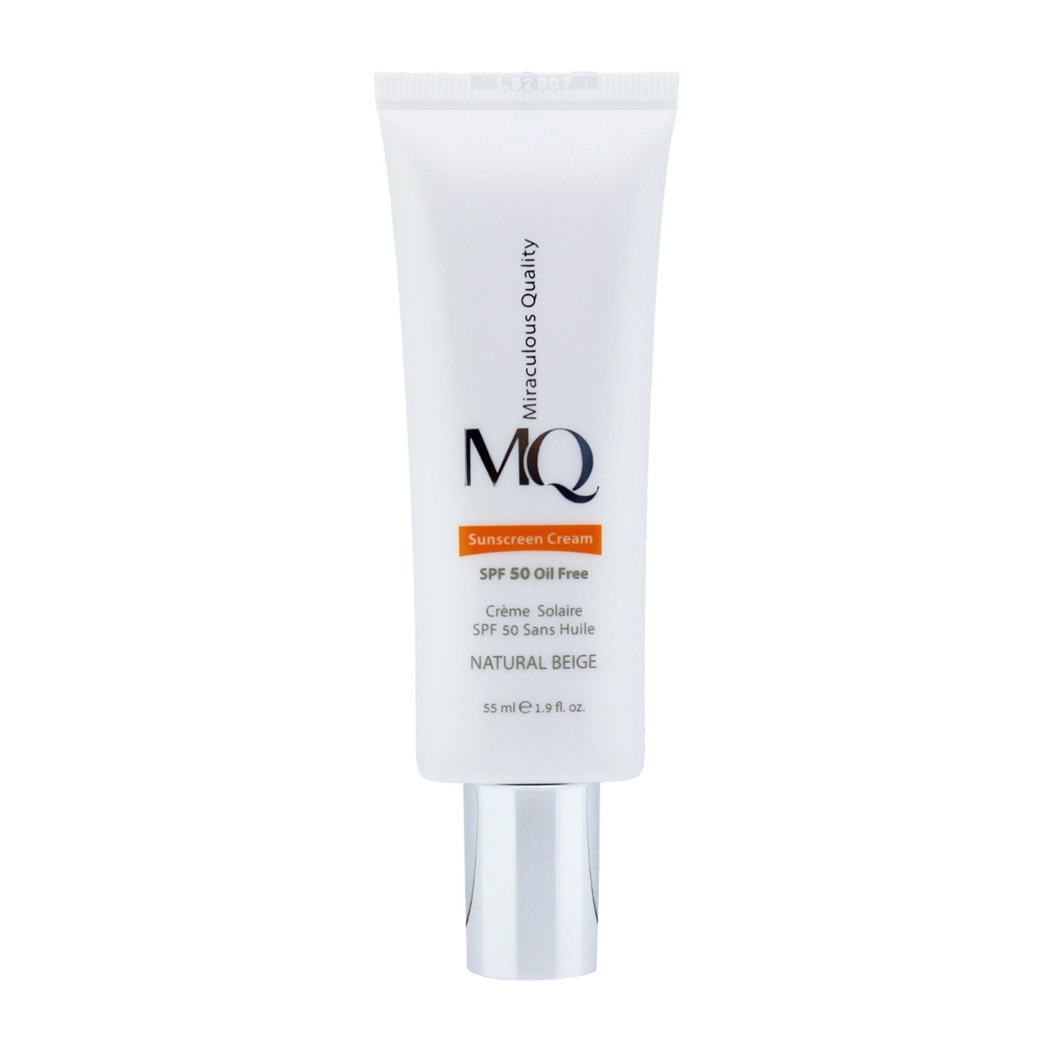 فاقد20چربی20بژ20طبیعی2.jpg کرم ضد آفتاب فاقد چربی ام کیو SPF50 حجم 55 میلی لیتر - Image 1