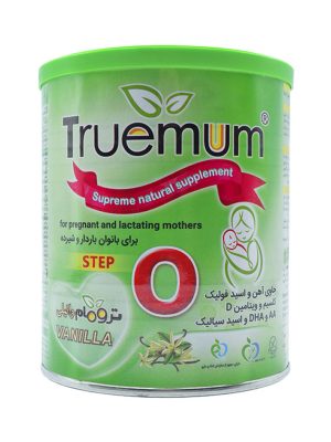 پودر ترومام تروویتال مناسب برای دوران بارداری و شیردهی طعم وانیل 400 گرم