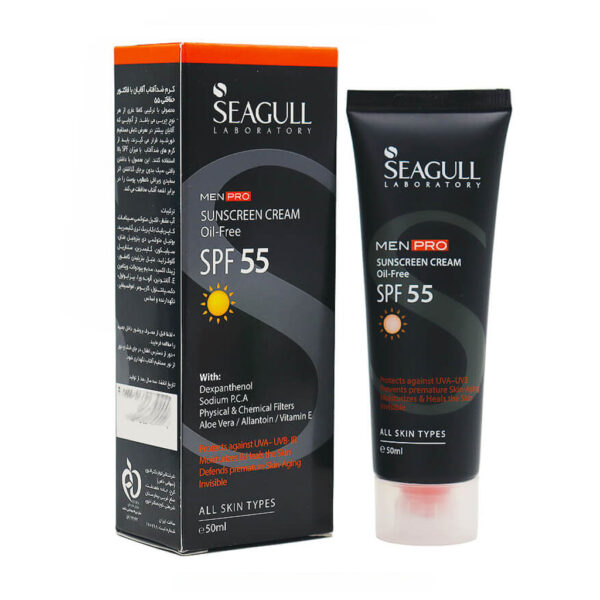 کرم ضد آفتاب فاقد چربی آقایان سی گل با SPF55 حجم 150 میلی لیتر - Image 2
