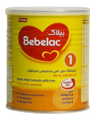 شیر خشک ببلاک 1 میلوپا مناسب از بدو تولد به بعد 400 گرم