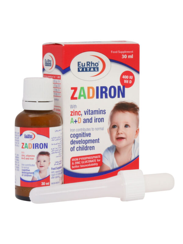 قطره خوراکی زادیرون یوروویتال حجم 30 میلی لیتر - Image 2