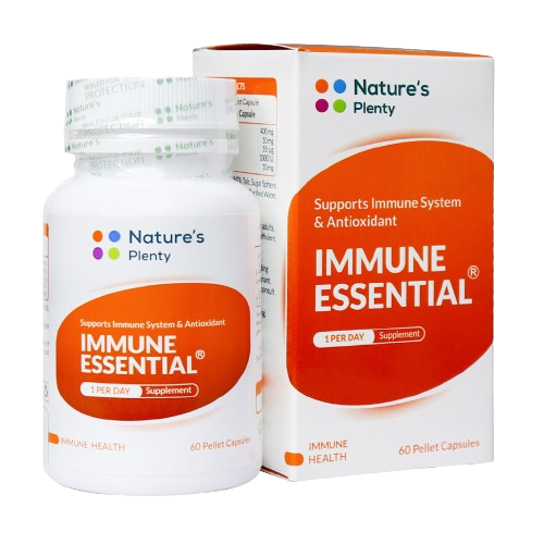 Natures-Plenty-Immune-Essential-removebg-preview کپسول ایمیون اسنشال نیچرز پلنتی 60 عددی - Image 1