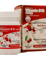 قرص زیرزبانی ویتامین B12 1000 میکروگرم او پی دی فارما 50 عددی