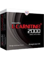 ویال خوراکی ال کارنیتین ۲۰۰۰ میلی گرم بی اس کی 10 عددی
