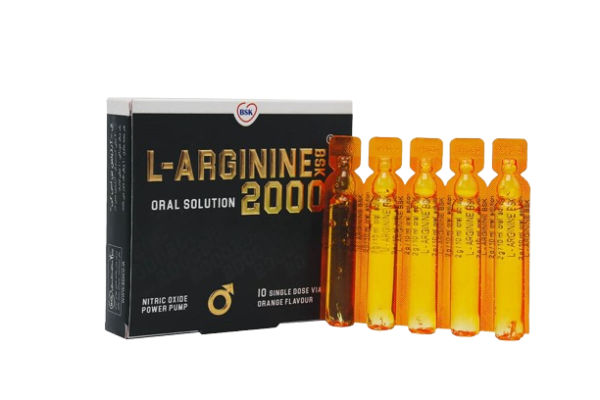 ویال خوراکی ال آرژنین 2000 میلی گرم بی اس کی 10 عددی - Image 2