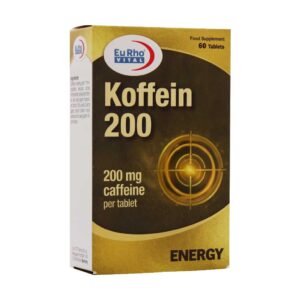 قرص کافئین 200 یوروویتال 60 عددی