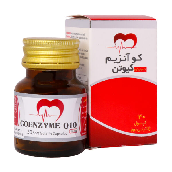کپسول ژلاتینی کوآنزیم کیوتن دانا 30 میلی گرم 30 عددی - Image 2