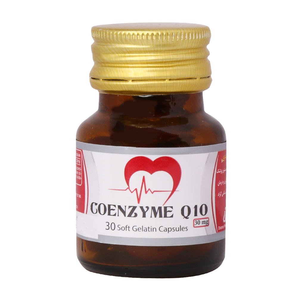 کپسول ژلاتینی کوآنزیم کیوتن 30 میلی کپسول ژلاتینی کوآنزیم کیوتن دانا 30 میلی گرم 30 عددی - Image 1