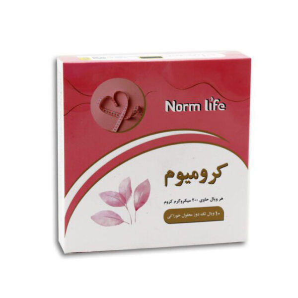 ویال کرومیوم نورم لایف 200 میکروگرم 10 عددی - Image 2