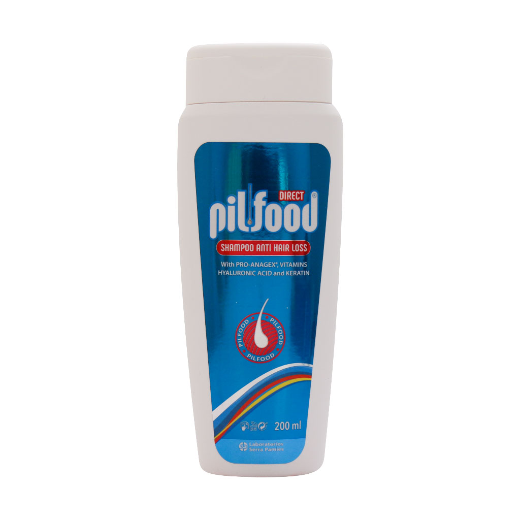 Darou-Darman-Parmida-Pilfood-Anti-Hair-Loss-Shampoo-200-ml شامپو ضد ریزش دایرکت پیلفود حجم ۲۰۰ میلی لیتر - Image 1