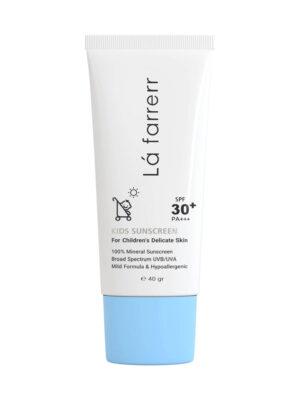 کرم ضد آفتاب مینرال کودکان لافارر SPF30 پسرانه حجم 40 گرم