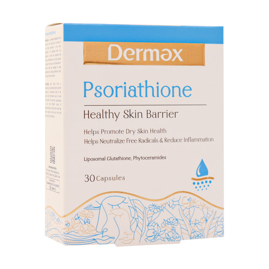 Dermax-Psoriathione-30 کپسول سوریاتیون درمکس ۳۰ عددی - Image 1