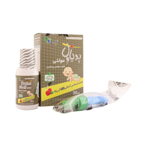 قطره خوراکی پدیاول مولتی ویتامین ای ام اس حجم 30 میلی لیتر - Image 2