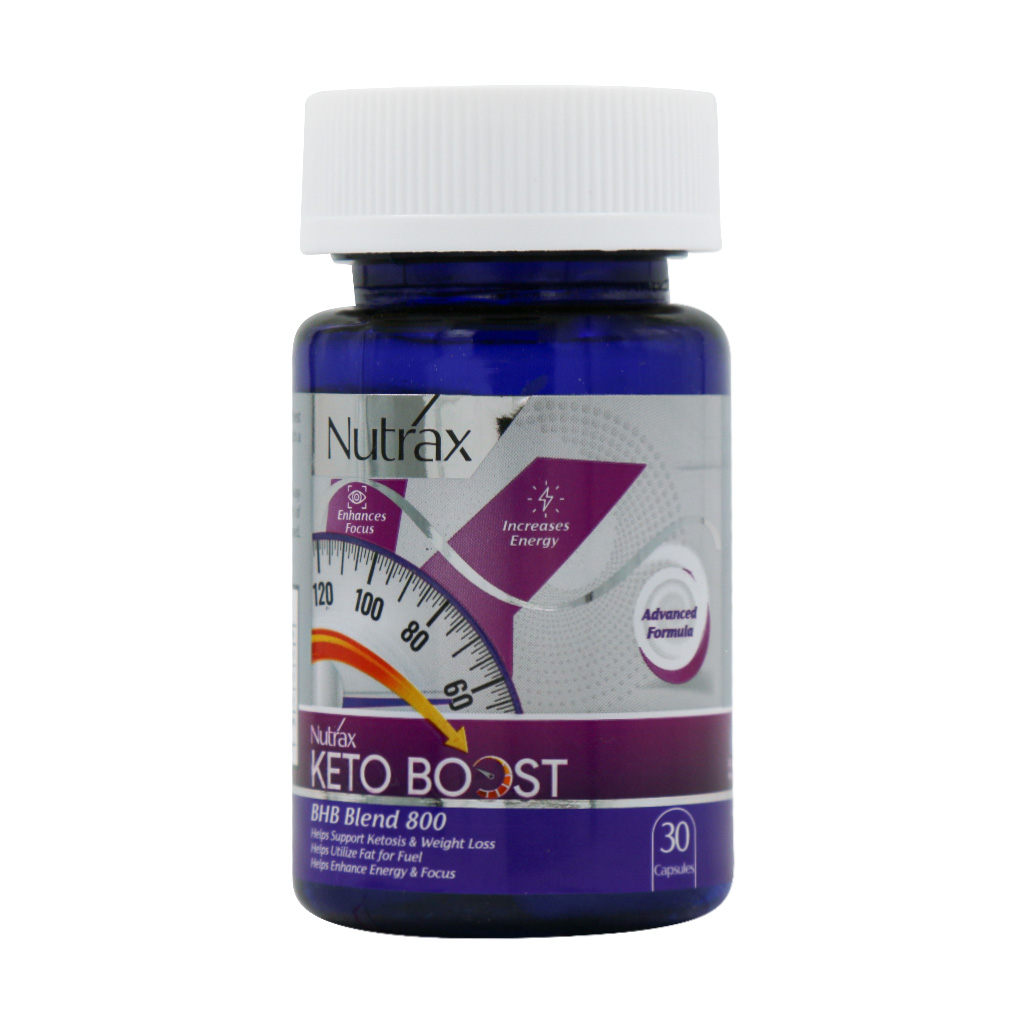 Nutrax-Keto-Boost-30-Caps کپسول کتو بوست نوتراکس 30 عددی - Image 1