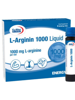 ویال ال آرژینین 1000 لیکوئید یوروویتال 6 عددی