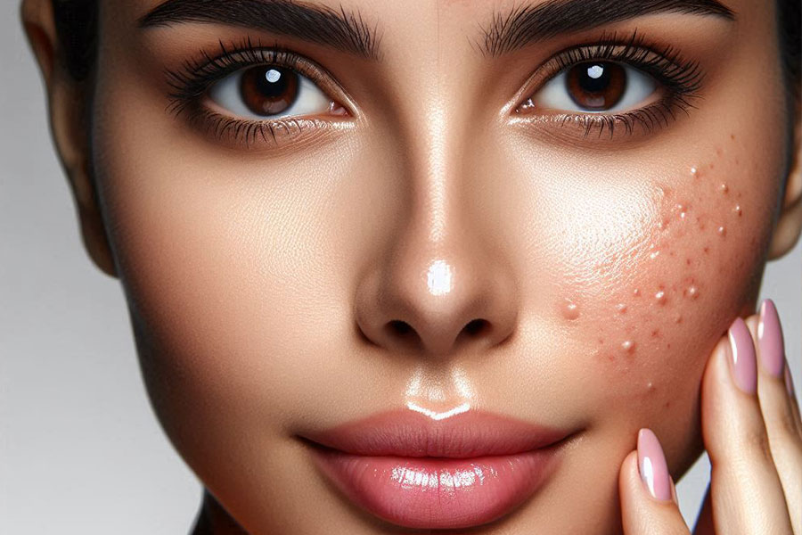 قرص هیرویت باعث جوش صورت می‌شود؟